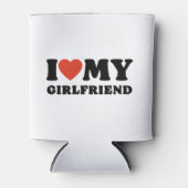 ガールフレンドが大好き 缶クーラー (正面)