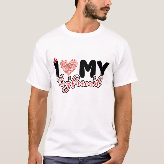 ガールフレンドが大好き Tシャツ (正面)