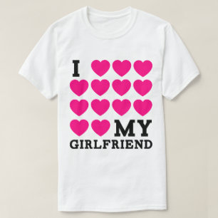 ガールフレンドが大好き Tシャツ