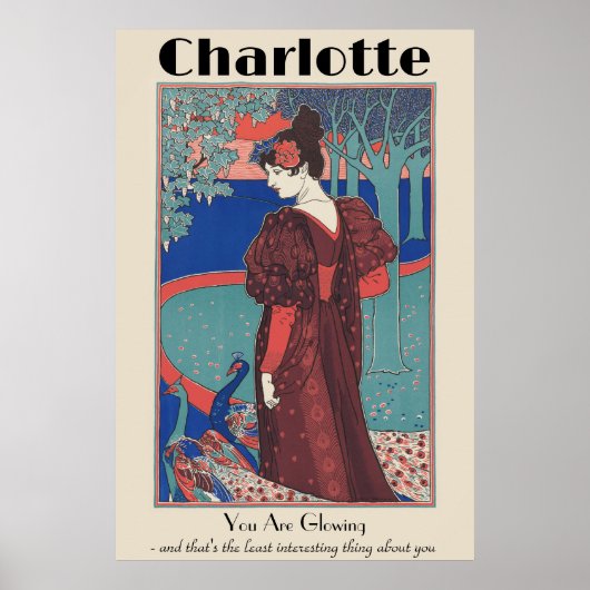 ガールフレンドのためのヴィンテージのポ最高のスターギフト ポスター (正面)