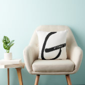 ガールフレンドのための白と黒のG友人 クッション (椅子)