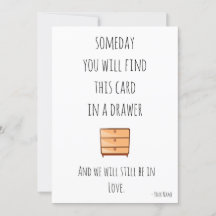 ガールフレンドのクリスマスカード