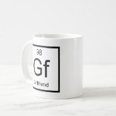 ガールフレンドのコーヒーマグ コーヒーマグカップ (正面左)