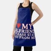 ガールフレンドのバレンタインデーが大好き エプロン (インサイチュ)