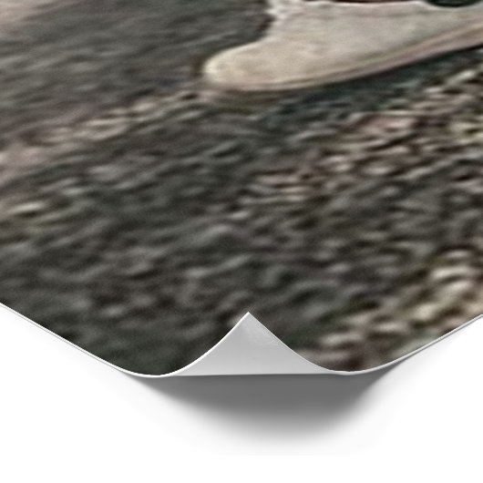 ガールフレンドのラブ引用文 |妻最高のへの贈り物 ポスター (角)