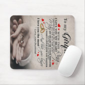 ガールフレンドのラブ引用文 |妻最高のへの贈り物 マウスパッド (マウス)