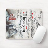 ガールフレンドのラブ引用文 |素敵なカップルの贈り物 マウスパッド (マウス)