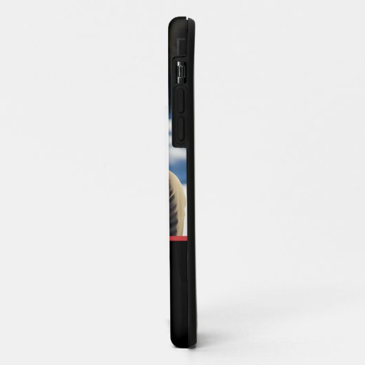 ガールフレンドの写真が大好パーソナライズされたき Case-Mate iPhoneケース (裏面/左)