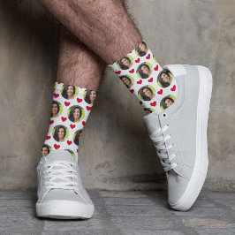 ガールフレンドの写真バレンタインデー ソックス