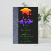 ガールフレンドの卒業 カード (スタンド正面)