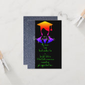 ガールフレンドの卒業 カード (正面/裏面インサイチュ)