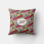 ガールフレンドの時を覚える クッション (裏面)