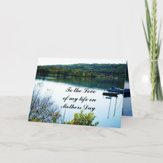 ガールフレンドの母の日のジョーク カード (正面)