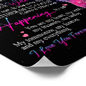 ガールフレンドの贈り物 |ガールフレンドへの手紙 ポスター (角)