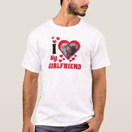 ガールフレンドのTシャツが大好き Tシャツ
