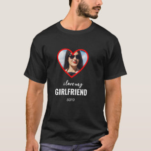 ガールフレンドのTシャツが大好き Tシャツ