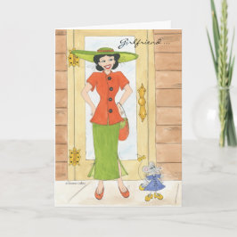 ガールフレンドは一緒に映画を見に行こう 招待状