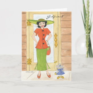 ガールフレンドは一緒に映画を見に行こう 招待状