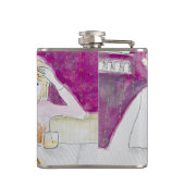 ガールフレンドへの贈り物 フラスク (裏面)