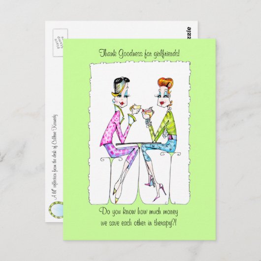 ガールフレンドセラピーバイコレーネケネディ ポストカード (正面/裏面)