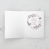 ガールフレンドハッピーバースデーバードアンドチョウ カード (内部)