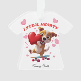 ガールフレンドモダンギフトのバレンタインオーナメント オーナメント