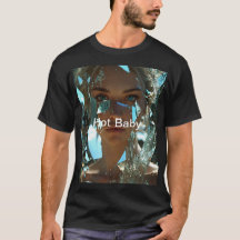 ガールフレンド付Tシャツ顔