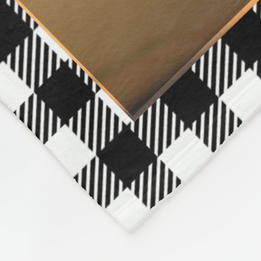 ガールフレンド写真のギフパーソナライズされたト フリースブランケット (角)