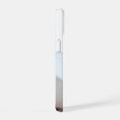 ガールフレンド写真グレータイポグラフィ iPhone 15ケース (右側面)