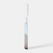 ガールフレンド写真スカイブルータイポグラフィ iPhone 15ケース (右側面)