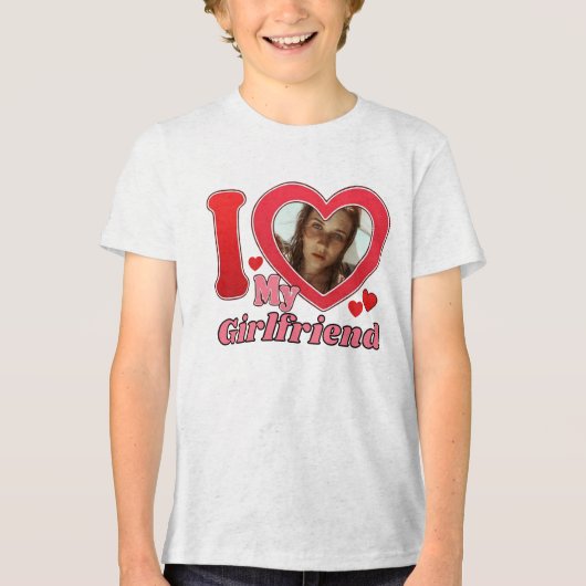 ガールフレンド大好き トライブレンドＴシャツ (正面)
