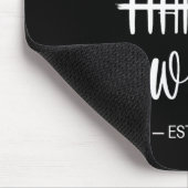 ガールフレンド婚約妻2025結婚たった今結婚しましたのH マウスパッド (コーナー)