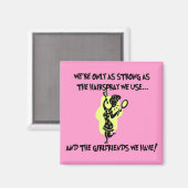 ガールフレンド磁石 マグネット (正面/裏面)