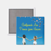 ガールフレンド磁石 マグネット (正面/裏面)