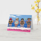 ガールフレンド カード (黄色い花)