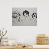 ガールフレンド ポスター (キッチン)