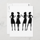 ガールフレンド ポストカード (正面/裏面)