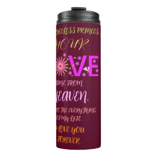 ガールフレンド、妻、夫のためのバレンタインの贈り物 タンブラー
