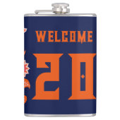 ガールフレンド、妻、夫のためのバレンタインの贈り物 フラスク (正面)