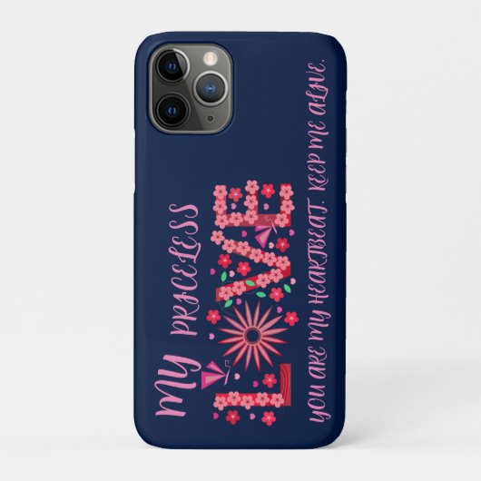 ガールフレンド、妻、夫のためのバレンタインの贈り物 Case-Mate iPhoneケース (裏)