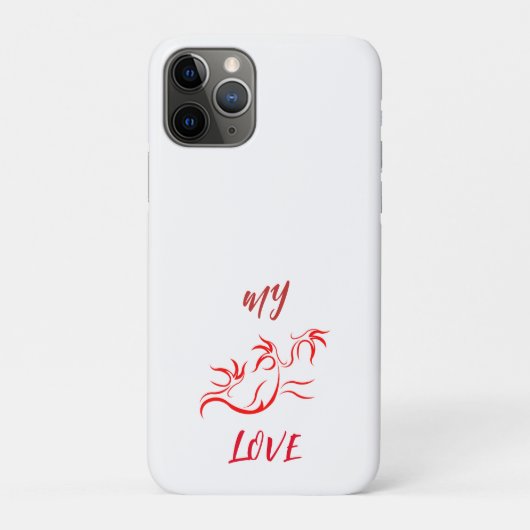 ガールフレンド、妻、夫のためのバレンタインの贈り物 Case-Mate iPhoneケース (裏)