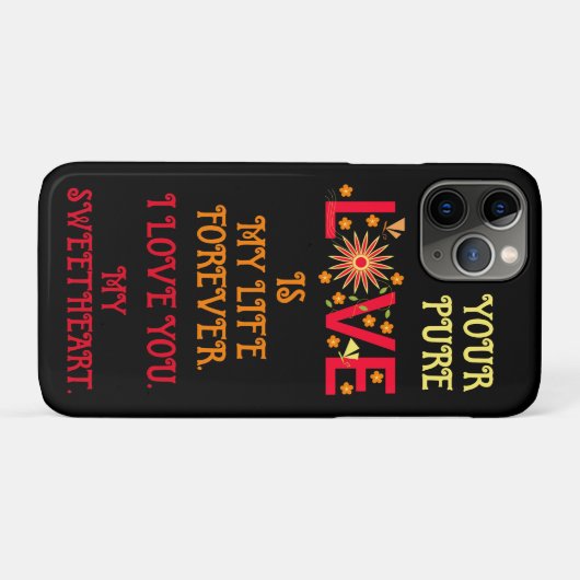 ガールフレンド、妻、夫のためのバレンタインの贈り物 Case-Mate iPhoneケース (裏面(横))