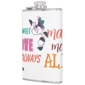 ガールフレンド、妻、夫、ボーイフレンド、ママのためのギフト フラスク (左)