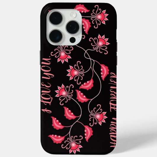 ガールフレンド、妻、夫、ボーイフレンド、ママのためのギフト Case-Mate iPhoneケース (裏面)
