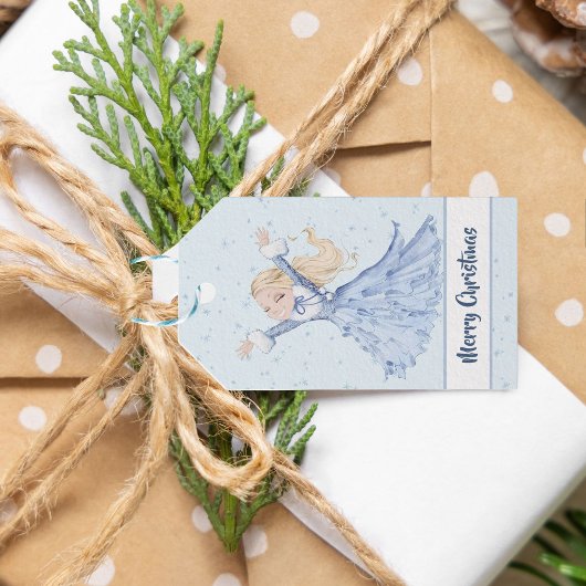 ガールプリンセスエンチャントスノーフレーク ギフトタグ