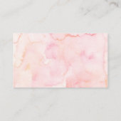 ガールプリンセス王室のキャッスルフィフス誕生日 プレイスカード (裏面)