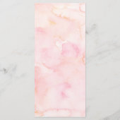 ガールプリンセス王室のキャッスルフィフス誕生日 メニュー (裏面)