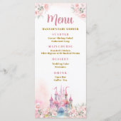 ガールプリンセス王室のキャッスルフィフス誕生日 メニュー (正面)