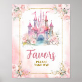 ガールプリンセス王室のキャッスル5番目の誕生日の好意 ポスター (正面)