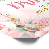 ガールプリンセス王室のキャッスル5th誕生日ドリンク ポスター (角)